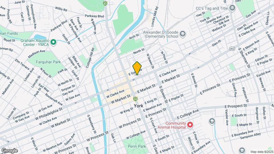 39 E Philadelphia St Map and Location Details