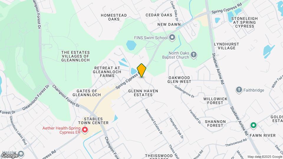 18719 Glenn Haven Estates Dr Map and Location Details