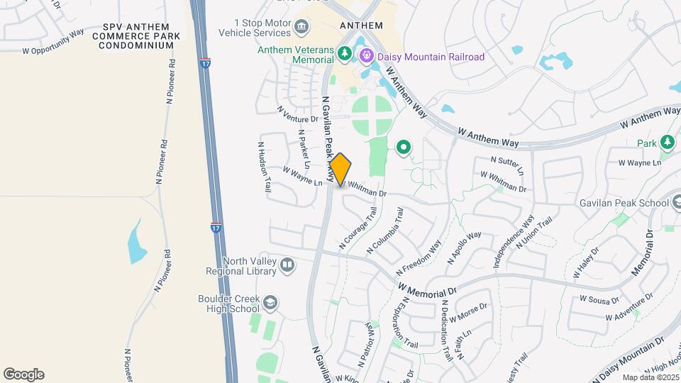 3578 W Spirit Ln Rentals in Anthem, AZ