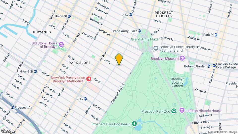 527 1St Street Map and Location Details