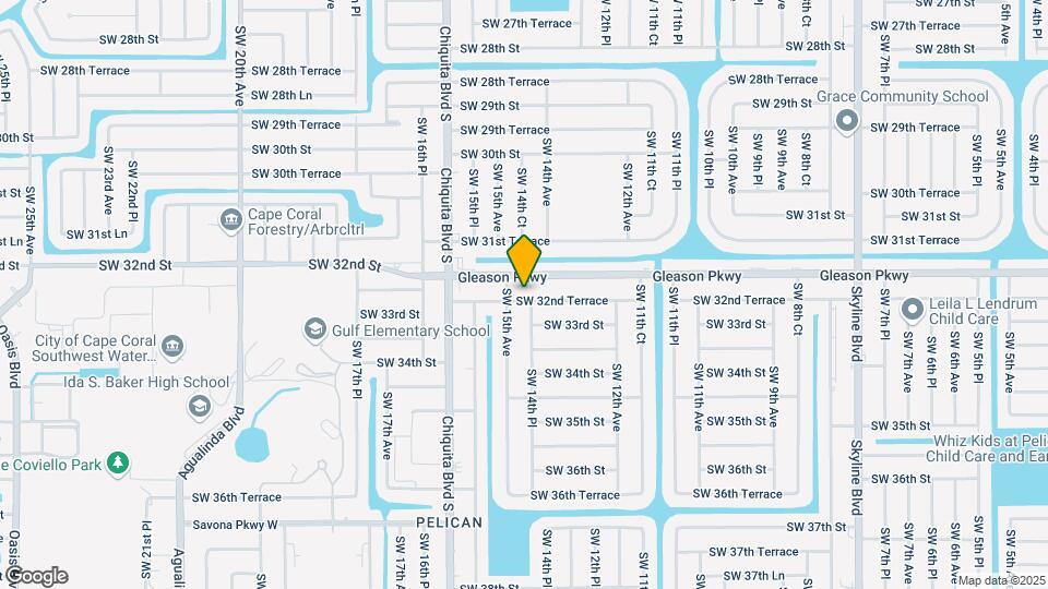 1413 SW 32nd Terrace Map and Location Details