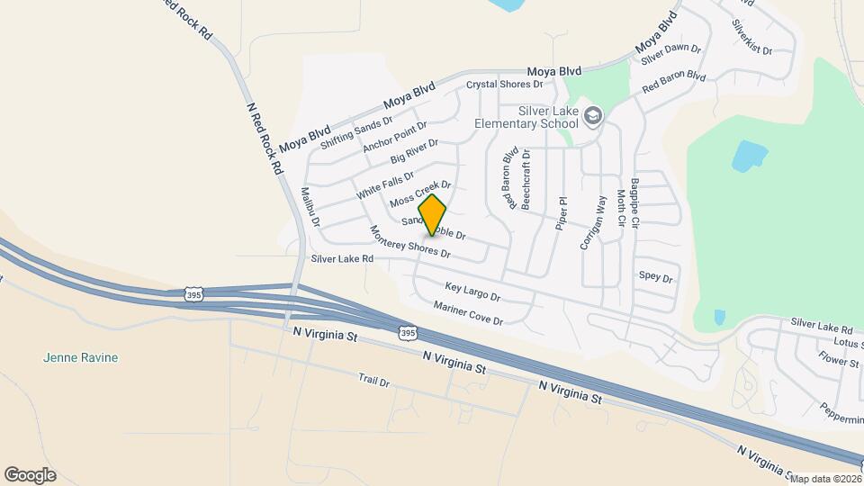 7985 Monterey Shores Dr Map and Location Details