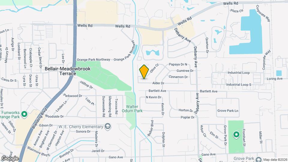 1806 Alder Dr Map and Location Details