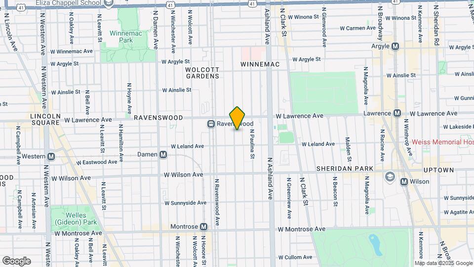 4723-4725 N Hermitage Ave Map and Location Details
