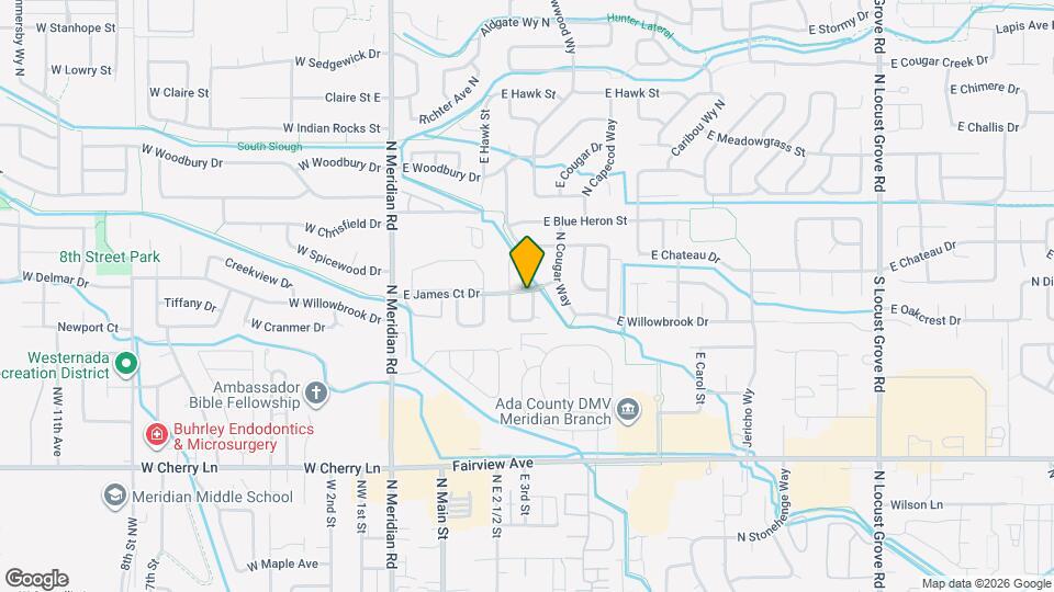 2685 N Arrow Wood Ave Map and Location Details
