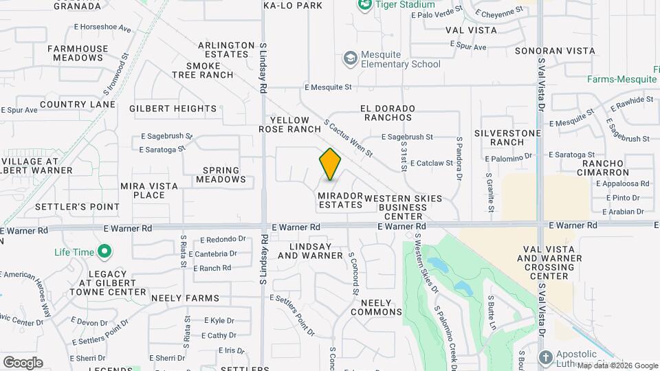 696 S Concord St Map and Location Details