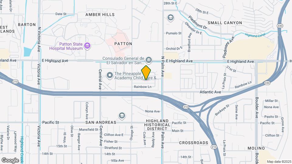 3487 20th St Map and Location Details