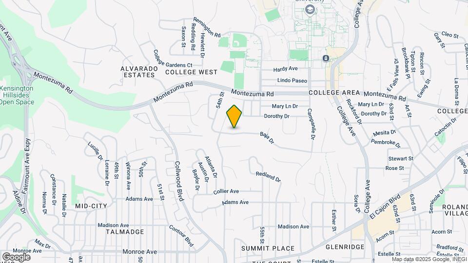 5442 Baja Dr Map and Location Details