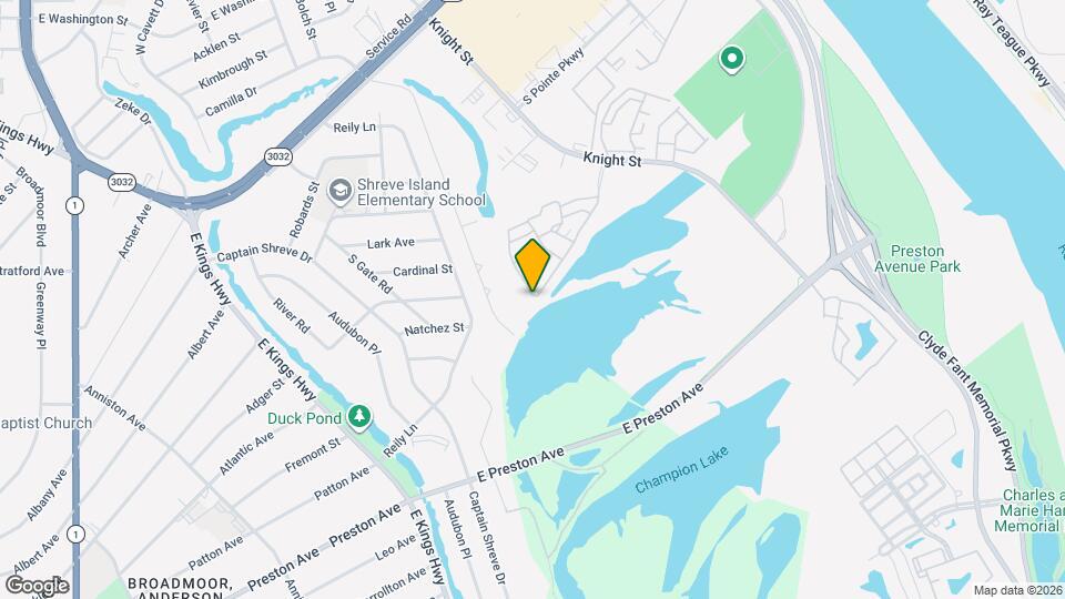 3360 Eastwood Dr Map and Location Details