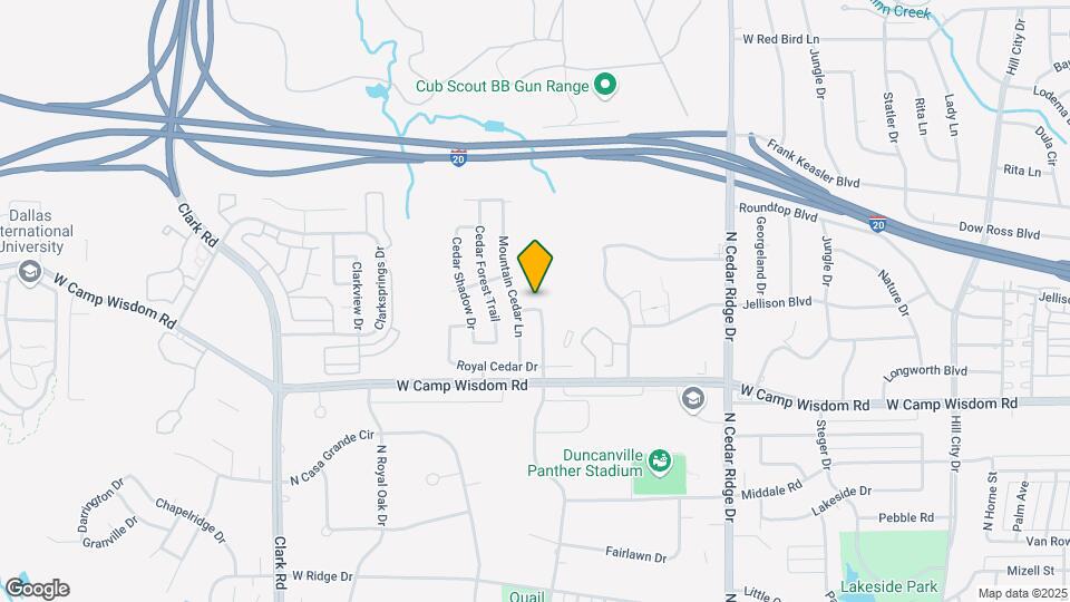 6908 Cedar Knoll Dr Map and Location Details
