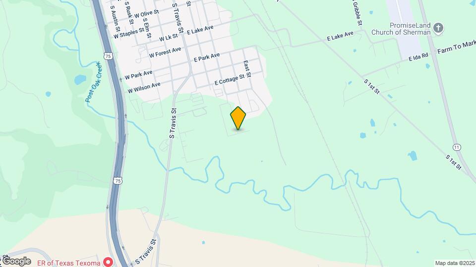 2400 Brazos Dr Map and Location Details