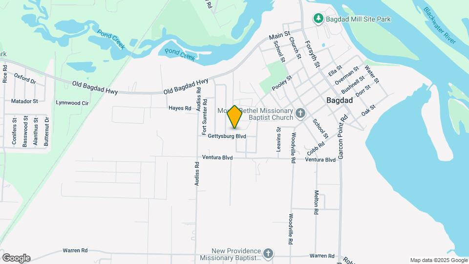 6780 Gettysburg Blvd Map and Location Details