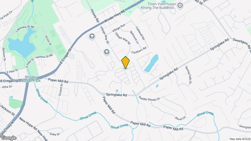 252 Springbottom Ct SE Map and Location Details