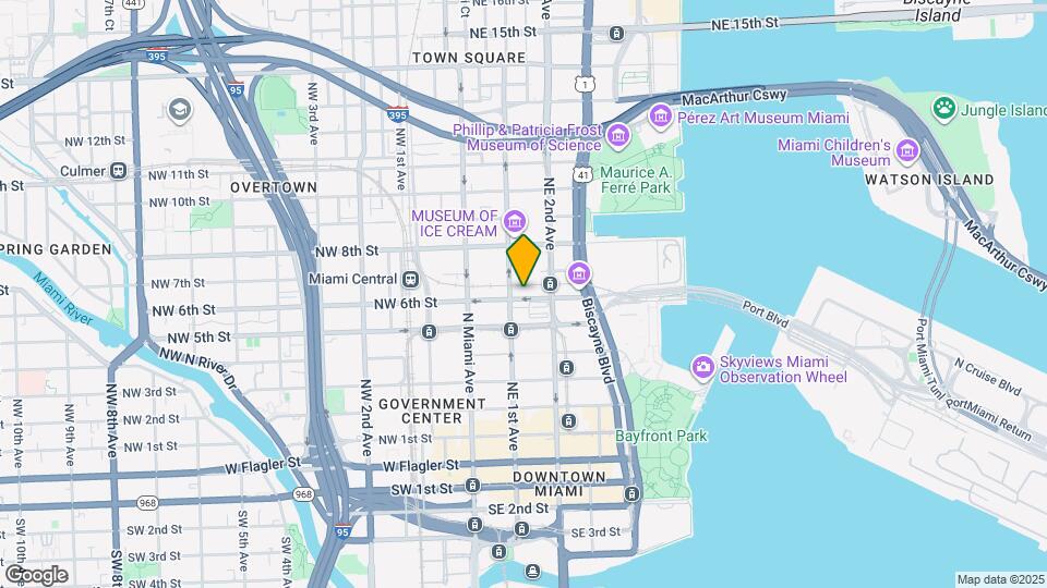 125 NE 6th St Mapa y Detalles de la Ubicación