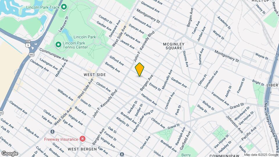 25 Gifford Ave Mapa y Detalles de la Ubicación