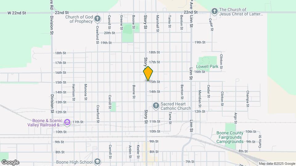 1428 Story St Mapa y Detalles de la Ubicación