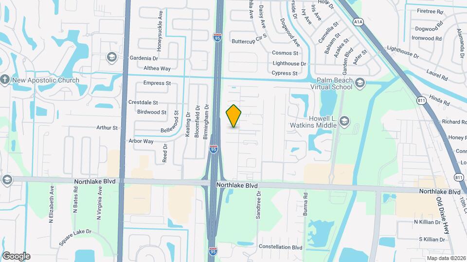 3901 Harwood St Map and Location Details