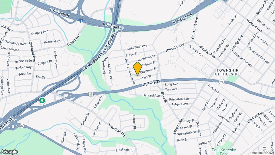 579 Leo St Map and Location Details