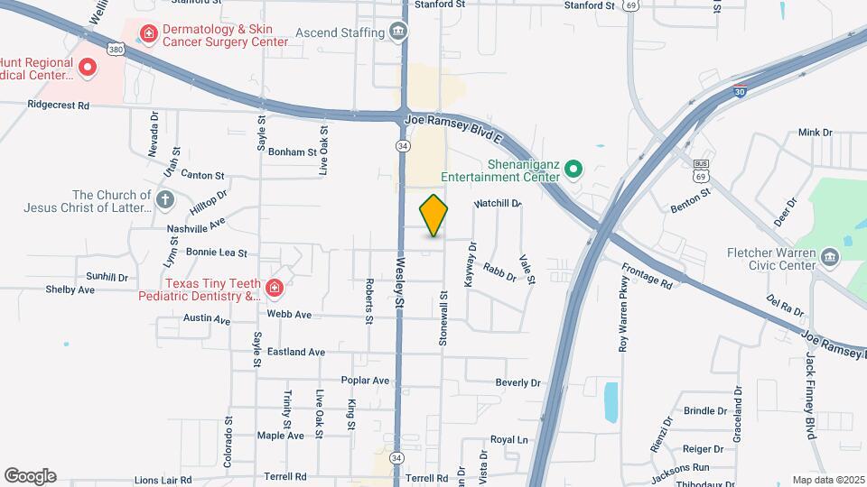 2608 Woodrow Blvd Map and Location Details