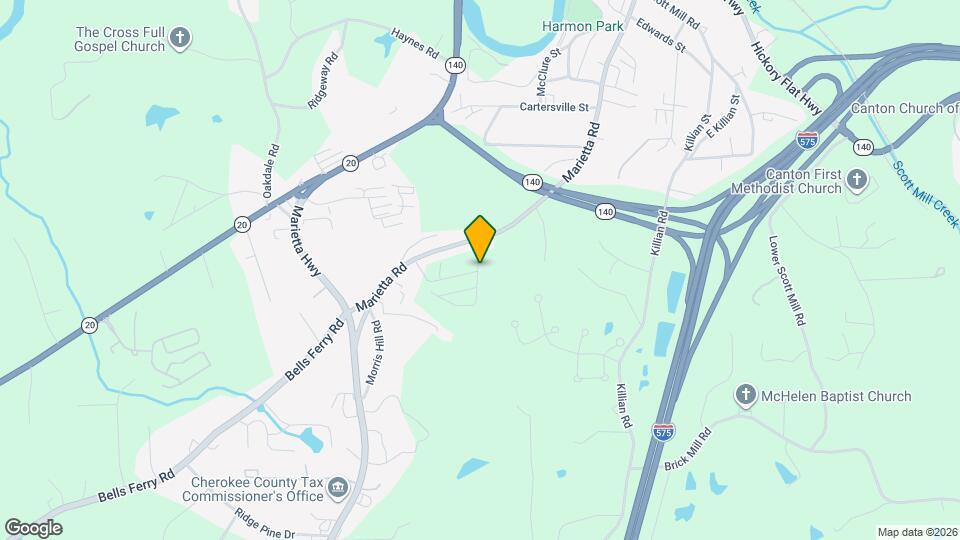 450 Laurelwood Ln Map and Location Details