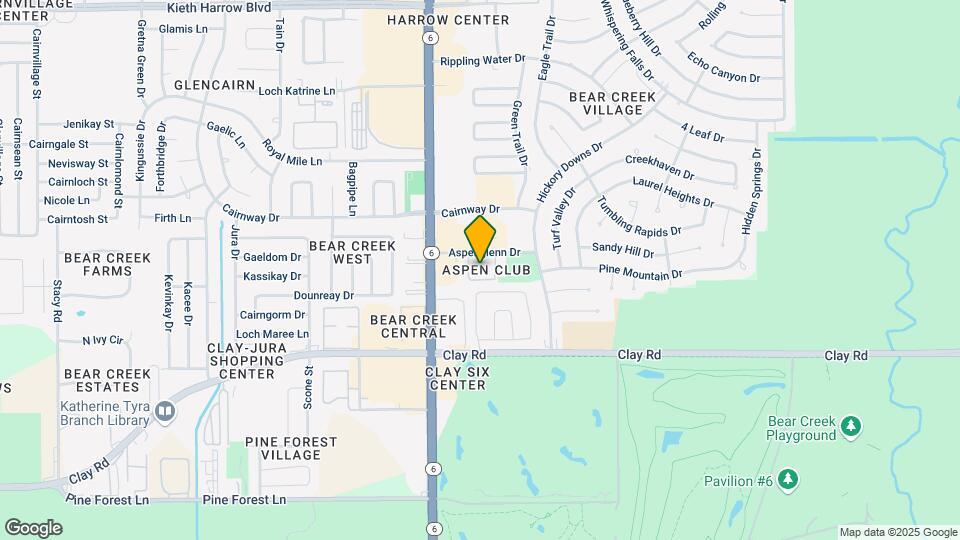 Aspen Club Condominiums Mapa y Detalles de la Ubicación