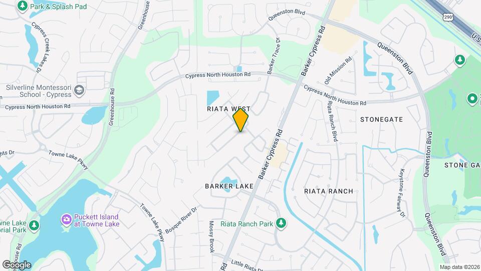 10922 Woodwind Shadows Dr Map and Location Details