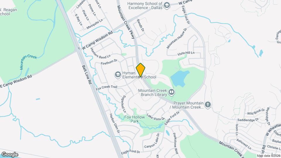 5908 Alcova Ln Mapa y Detalles de la Ubicación