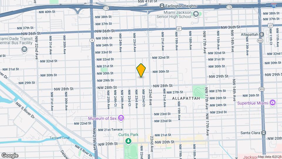 2846 NW 22nd Ct Map and Location Details