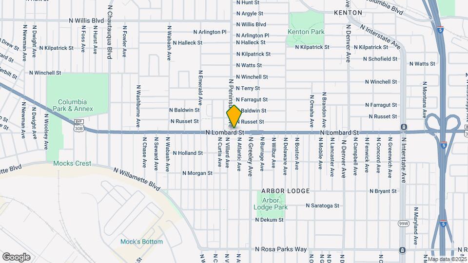 2907 N Russet St Map and Location Details