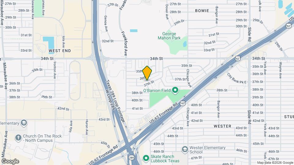 5720 37th St Map and Location Details