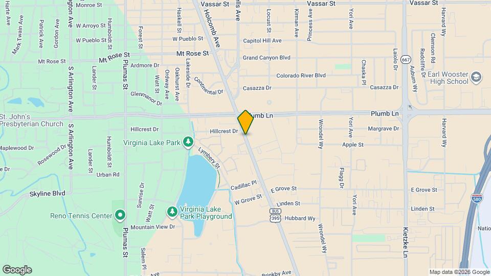 2065 S Virginia St Map and Location Details