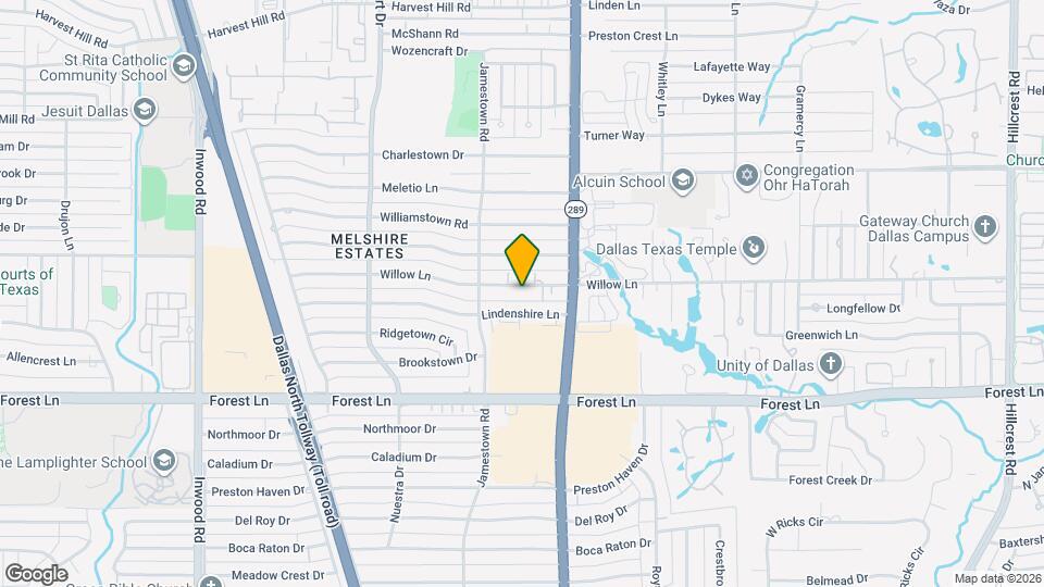 5938 Willow Ln Map and Location Details