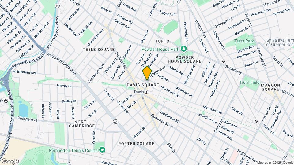 34 College Ave, Unit 41 Map and Location Details