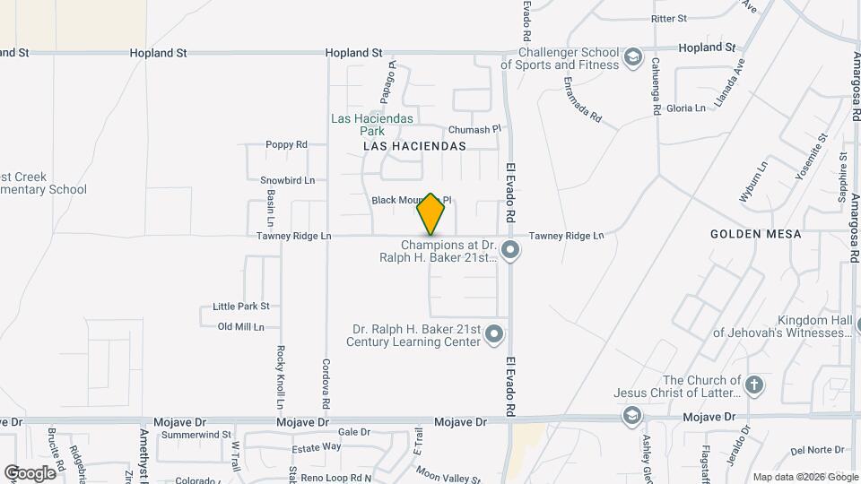 14325 Tawney Ridge Ln Mapa y Detalles de la Ubicación