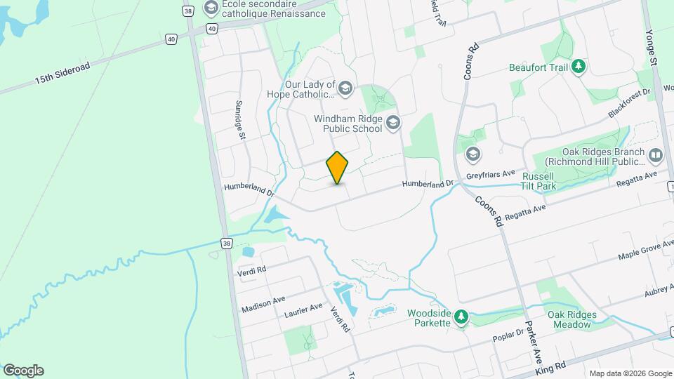 29 Woodhaven Cres Map and Location Details