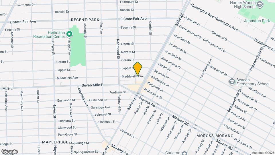 16212 Maddelein St Map and Location Details