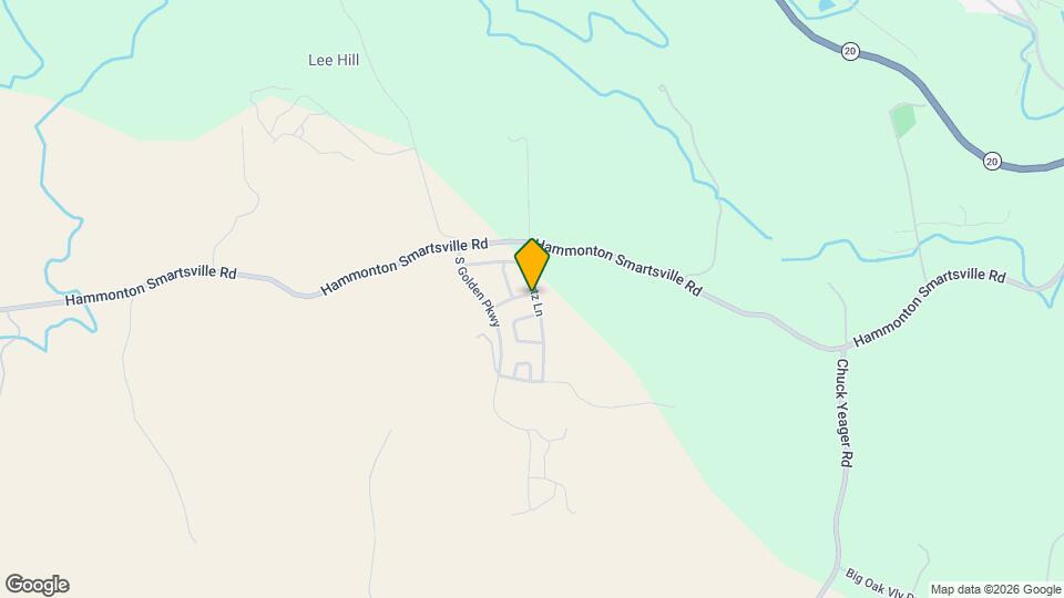 8080 Quartz Ln Map and Location Details