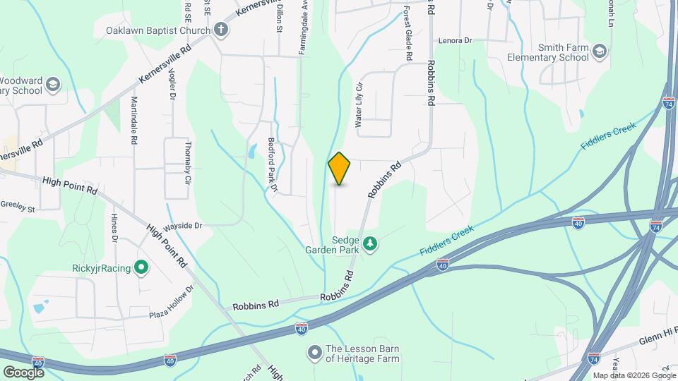 3405 Tinley Park Dr Map and Location Details