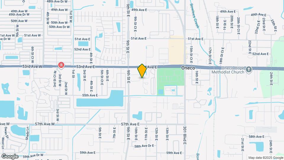 5408 11th Street Cir E Map and Location Details
