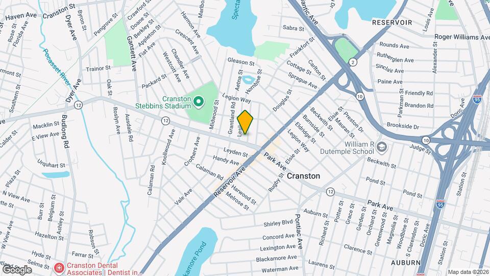 15 Pershing St Map and Location Details