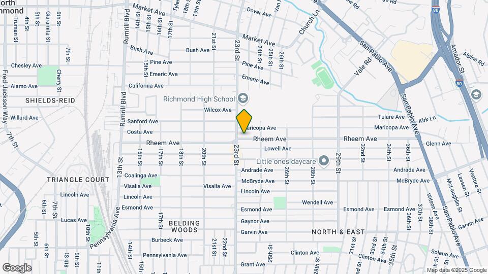 2323 Rheem Ave Mapa y Detalles de la Ubicación