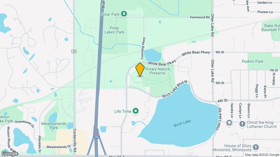 Cottages of White Bear Lake Township Mapa y Detalles de la Ubicación