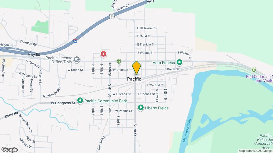 101 E Saint Louis St, Unit 1A Map and Location Details