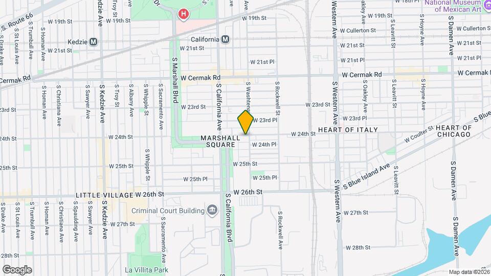 2705 W 24th St Map and Location Details