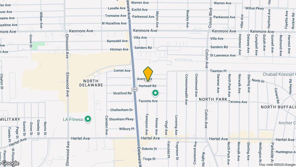 248 Hartwell Rd, Unit upper Map and Location Details