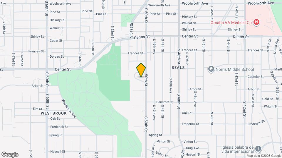 5010 Castelar St Map and Location Details