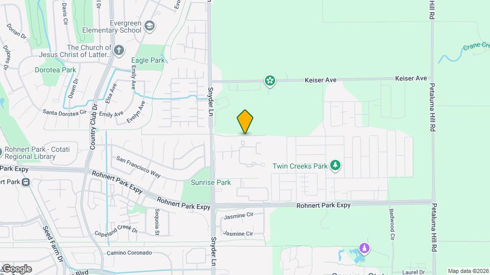 1415 Parkway Dr Map and Location Details