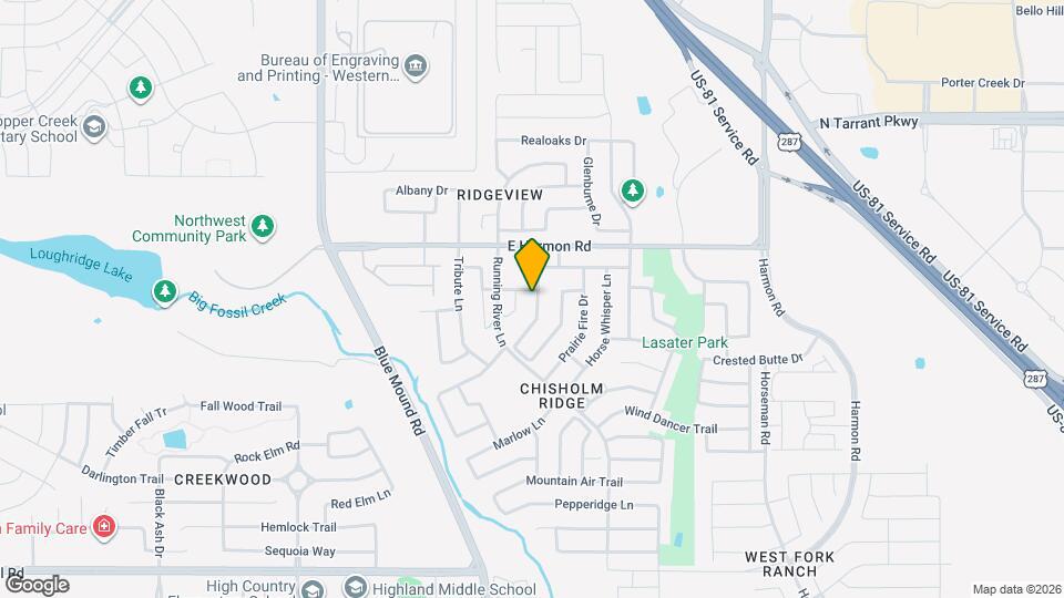 8513 Cactus Flower Dr Map and Location Details