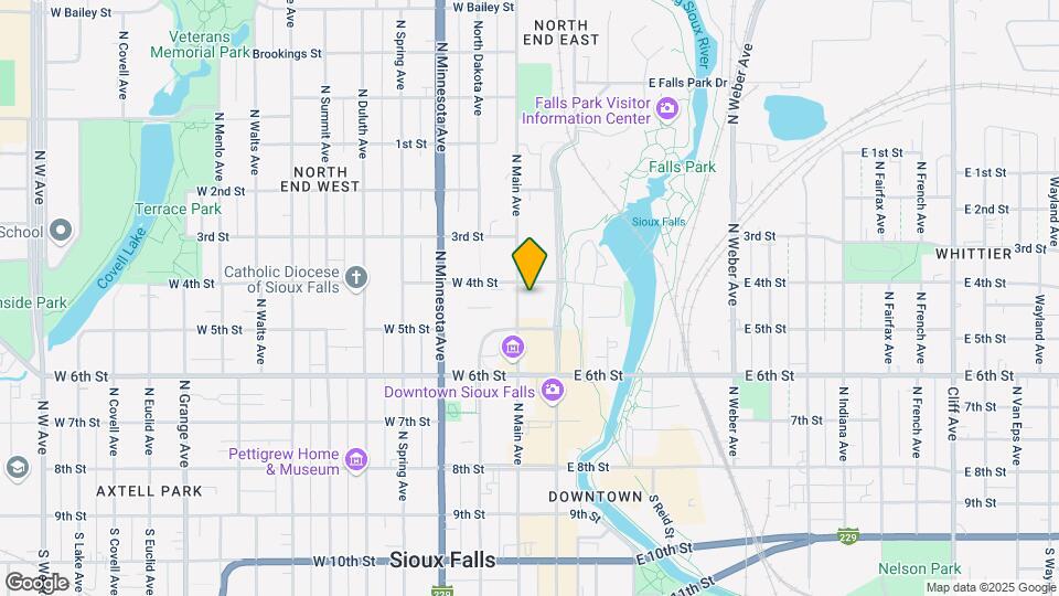 Uptown Exchange Lofts Map and Location Details