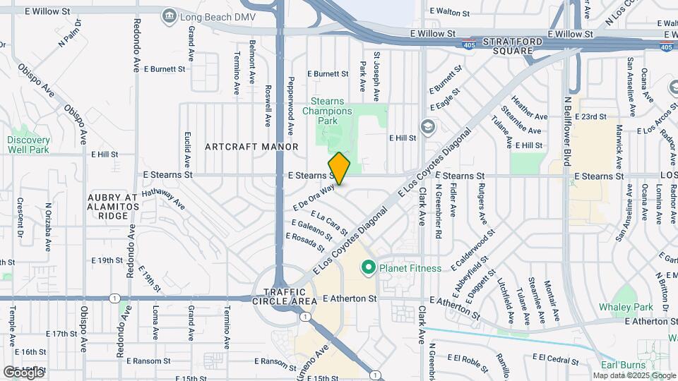 4513 E Cervato St Map and Location Details